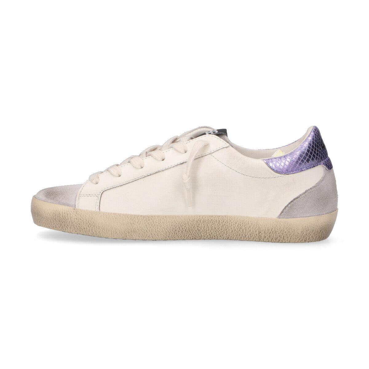 4B12 sneaker Suprime in pelle bianca