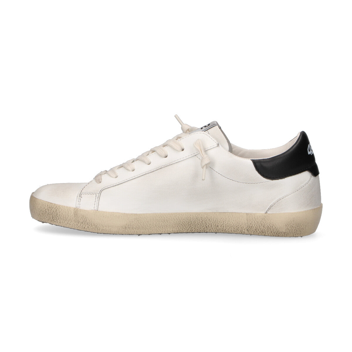 4B12 sneaker Suprime in pelle bianca