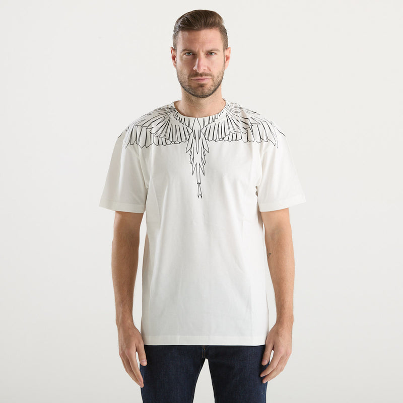 County of Milan t-shirt girocollo in tessuto white