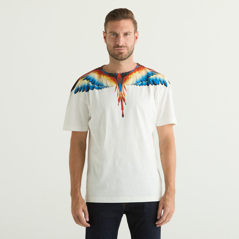 County of Milan t-shirt girocollo in tessuto white