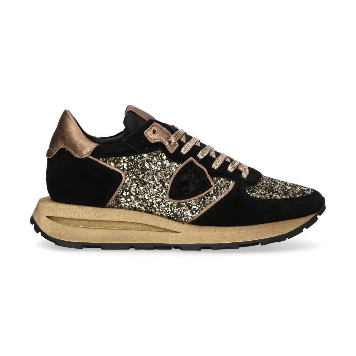 Philippe model sneaker Tropez Haute nero oro