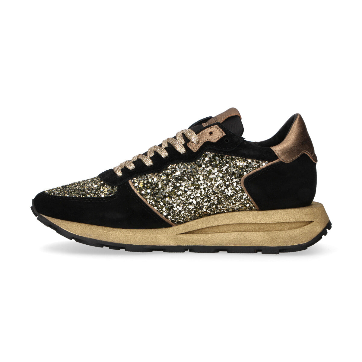 Philippe model sneaker Tropez Haute nero oro
