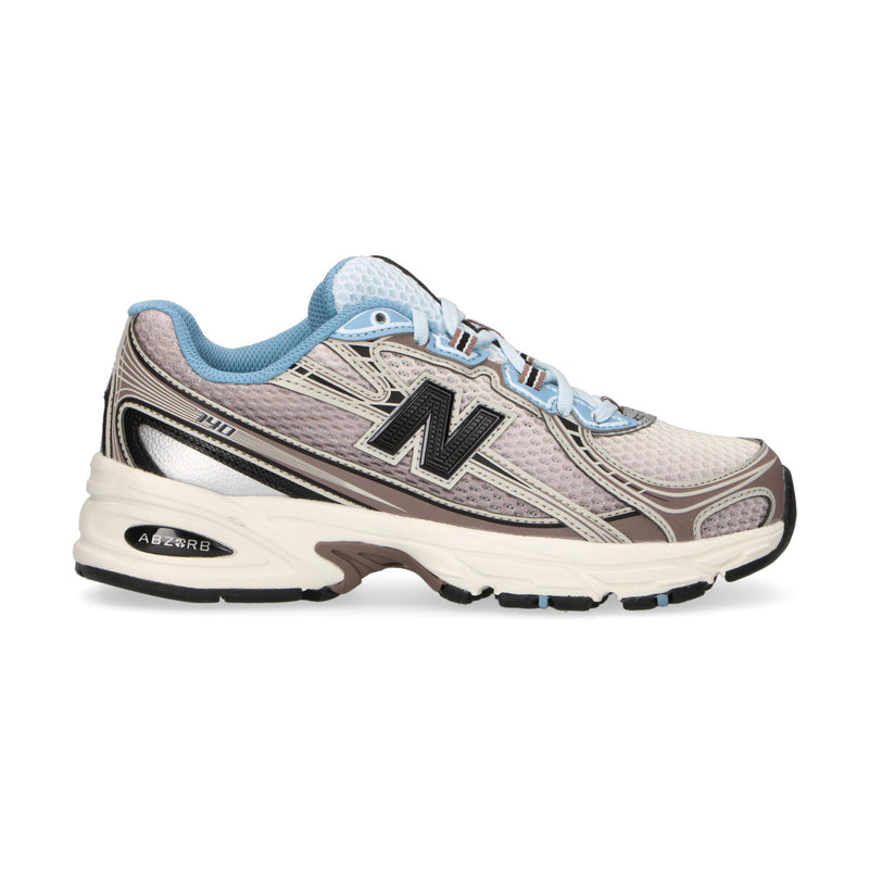 New Balance sneaker 740 grigio viola azzurro