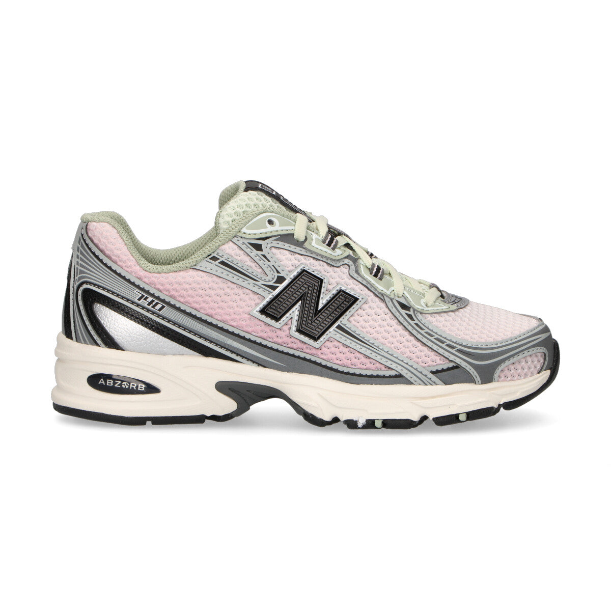 New Balance sneaker 740 grigio rosa