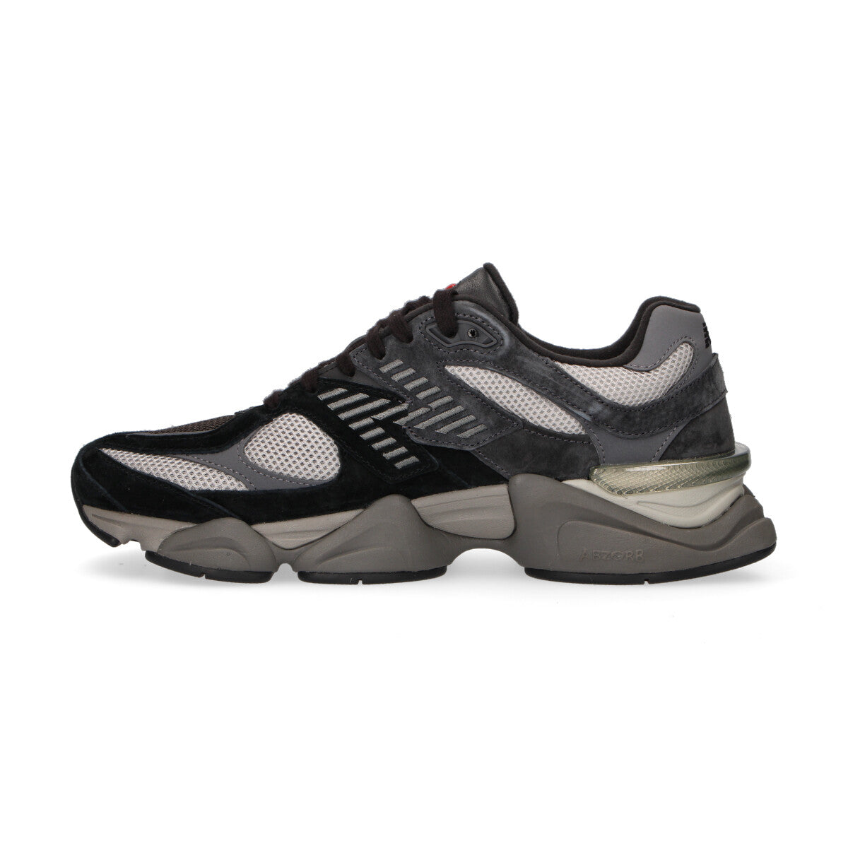 New Balance sneaker 9060 camoscio nera