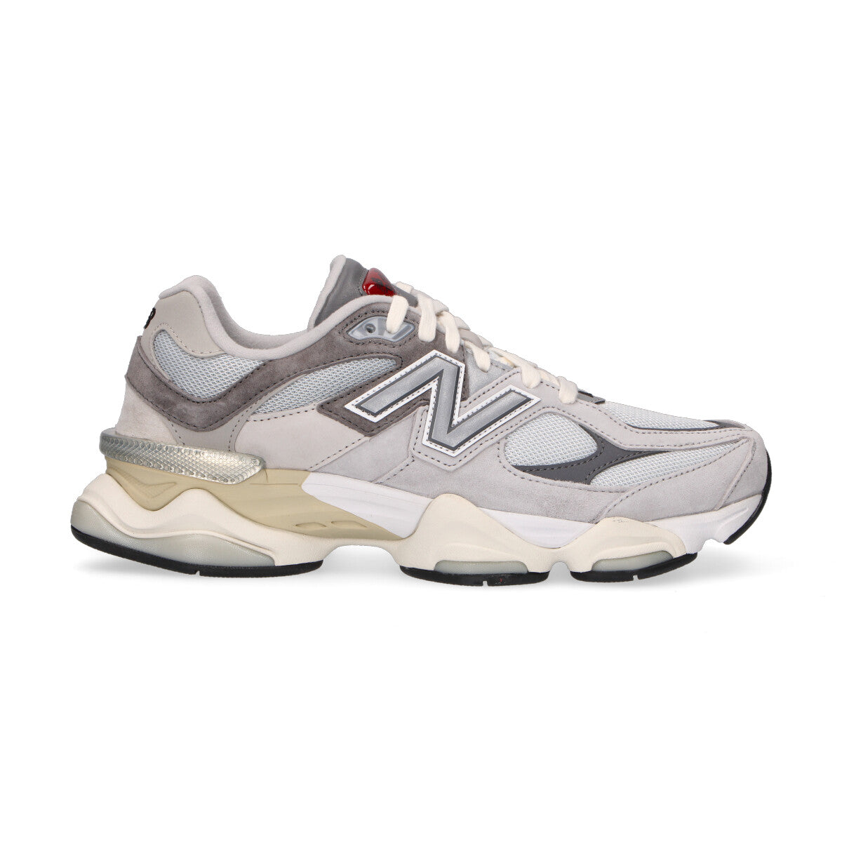 New Balance sneaker 9060 camoscio grigio