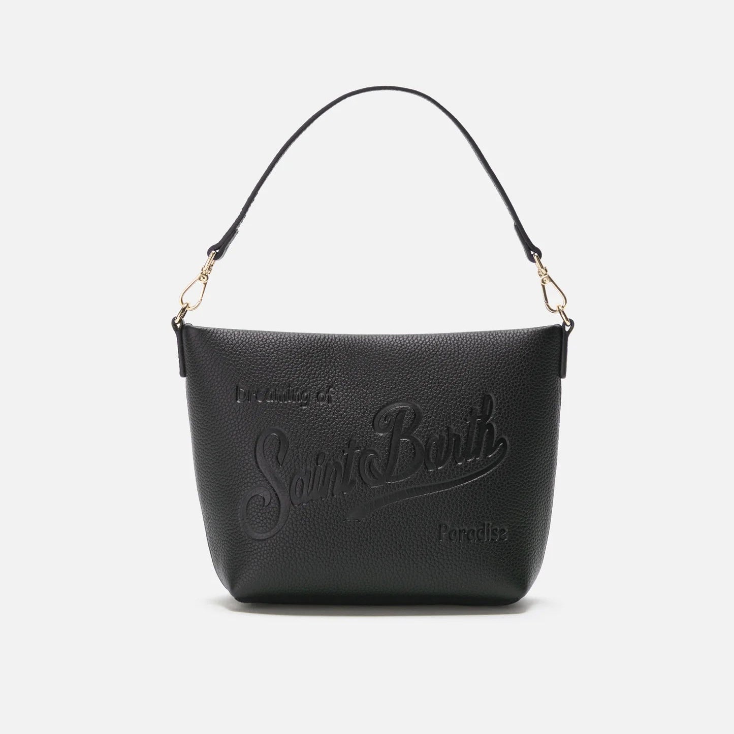 Mc2 Saint barth borsa aline in pelle nera