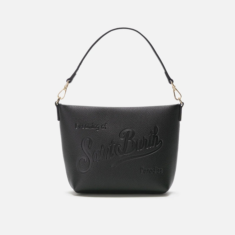 Mc2 Saint barth borsa aline in pelle nera