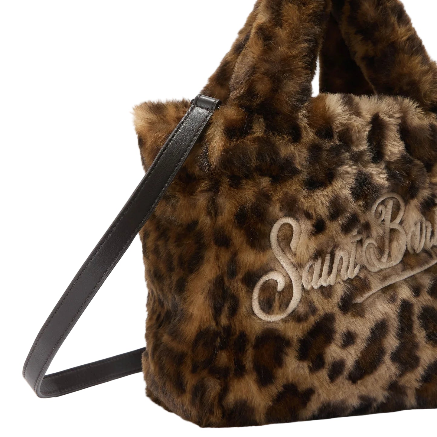 Mc2 Saint Barth Vanity Mini soft fur leopardata