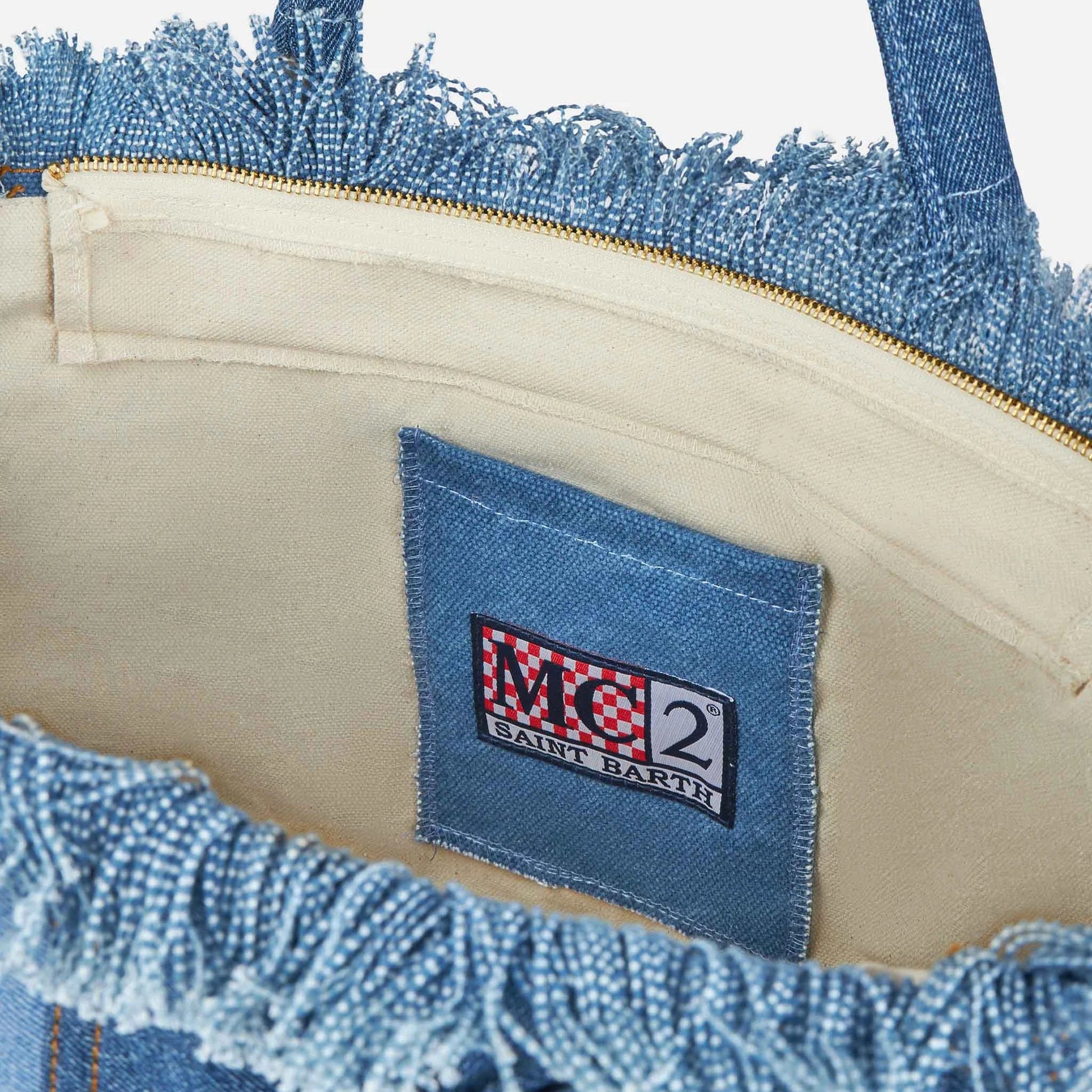 Mc2 Saint Barth borsa Vanity denim