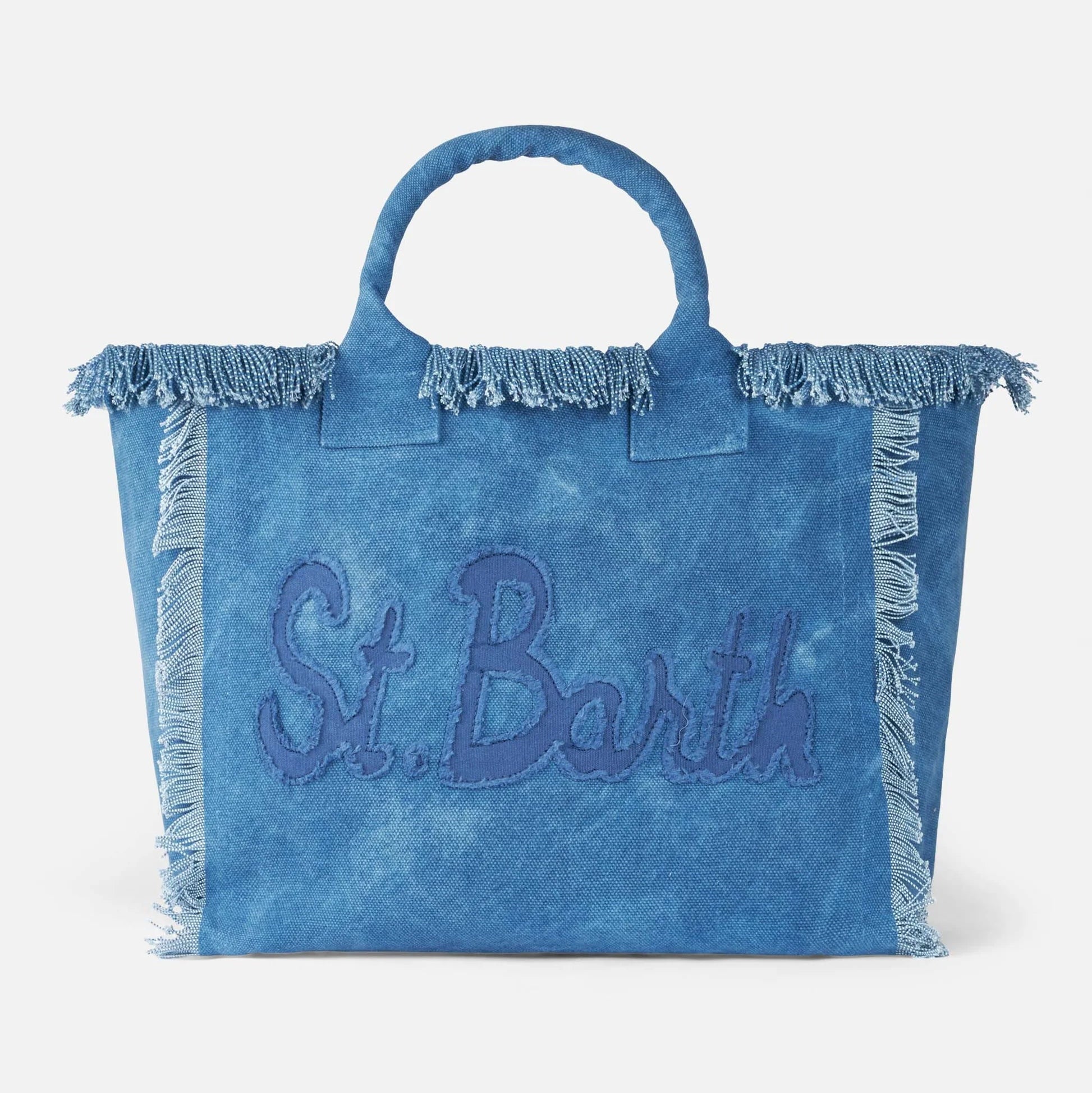 Mc2 Saint Barth borsa Vanity patch denim