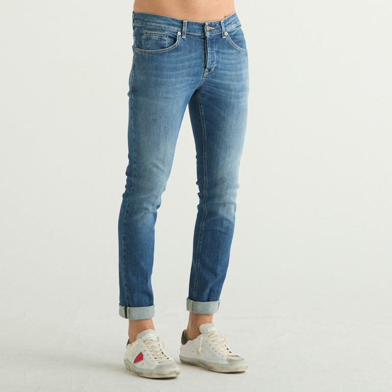 Dondup jeans george in denim chiaro