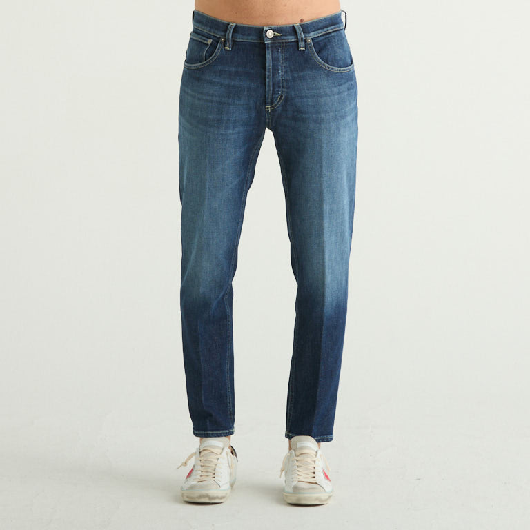 Dondup jeans brighton denim scuro slavato