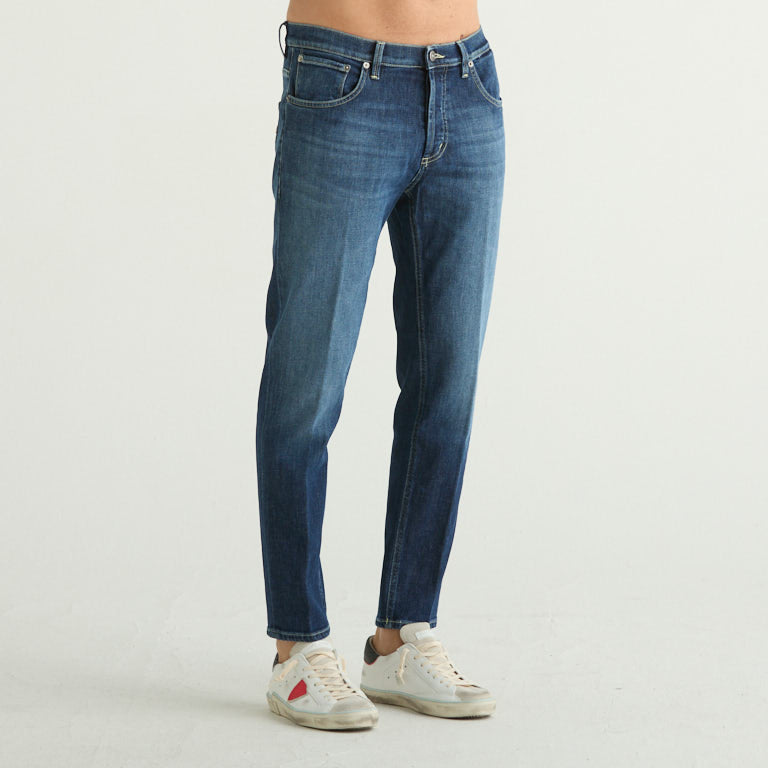 Dondup jeans brighton denim scuro slavato