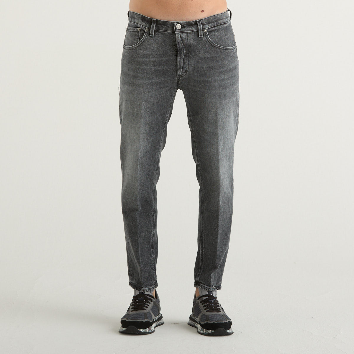 Dondup jeans brighton denim antracite slavato