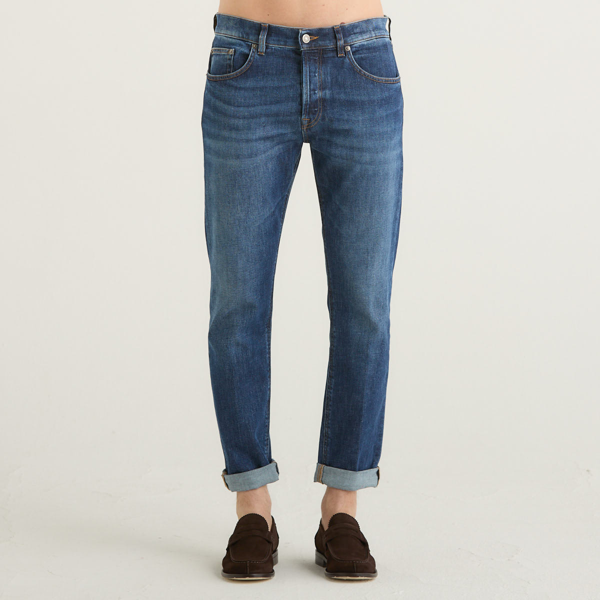 Dondup jeans icon in denim scuro