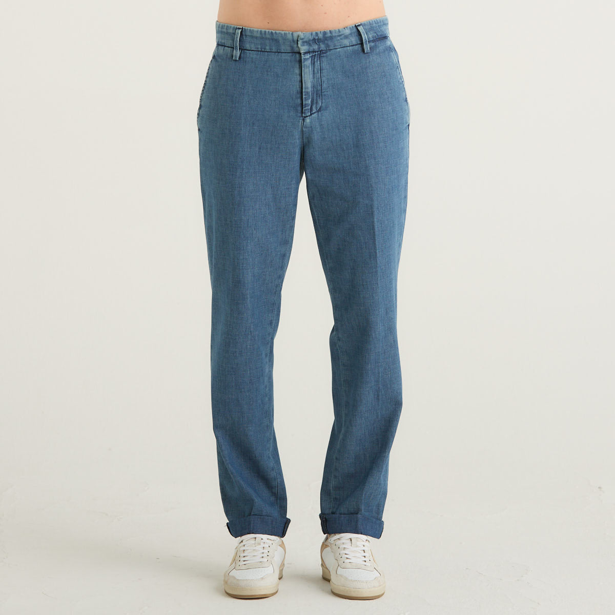 Dondup pantalone Gaubert in denim blu