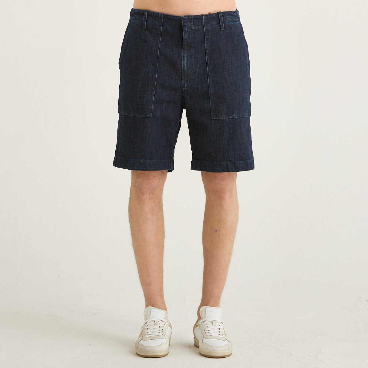 Dondup bermuda Jannik in tessuto blu