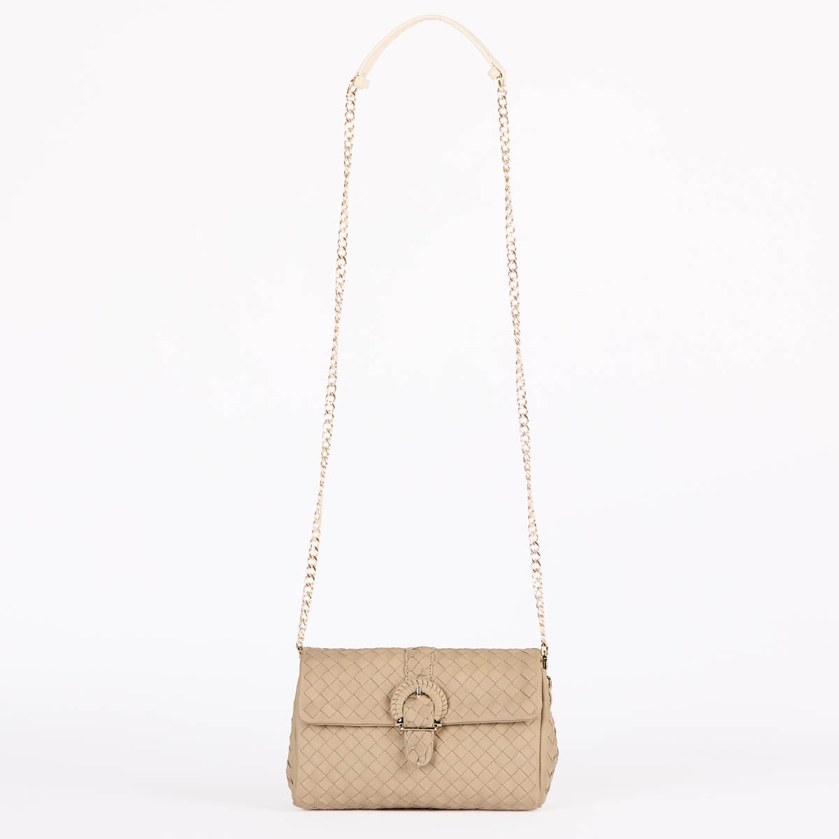Pons Quintana borsa a tracolla in pelle beige