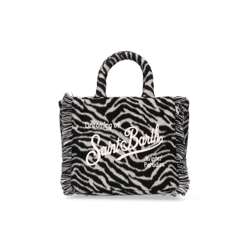 Mc2 Saint Barth Vanity mini felt zebra