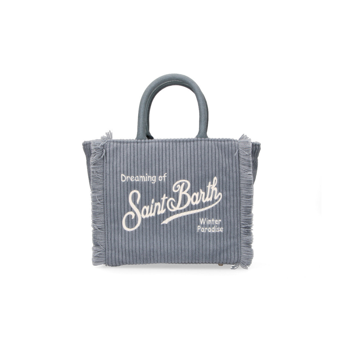 Mc2 Saint Barth Vanity Mini corduroy velluto grey