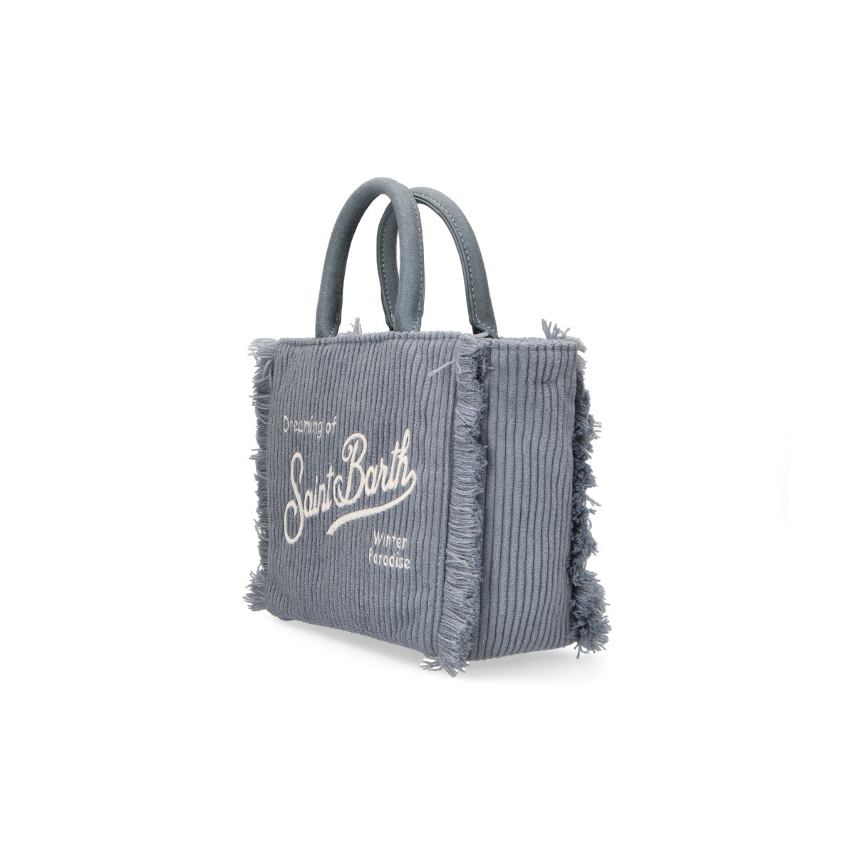 Mc2 Saint Barth Vanity Mini corduroy velluto grey
