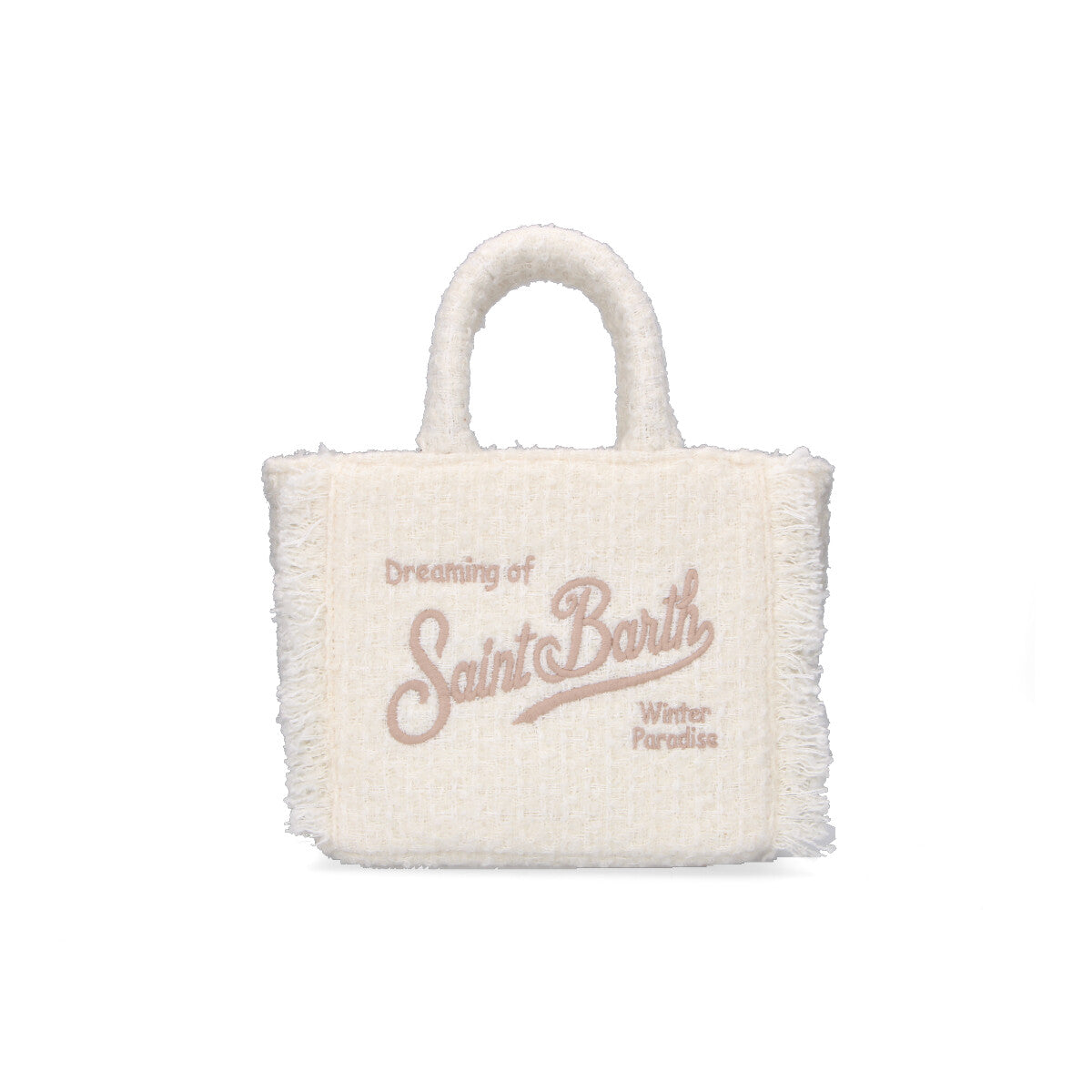 Mc2 Saint Barth Vanity Mini lana tweed panna