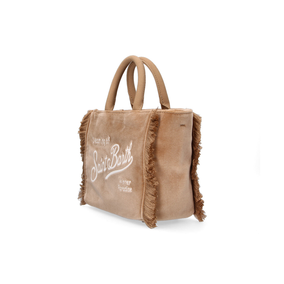 Mc2 Saint Barth Vanity Mini velluto beige