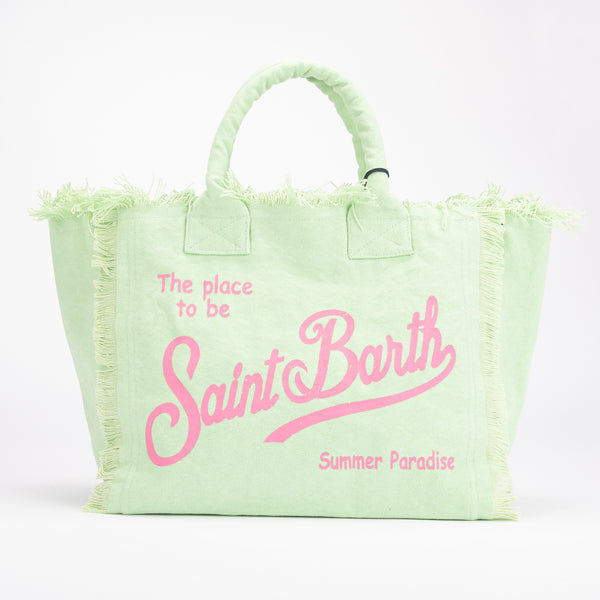 Mc2 Saint Barth borsa vanity verde chiaro
