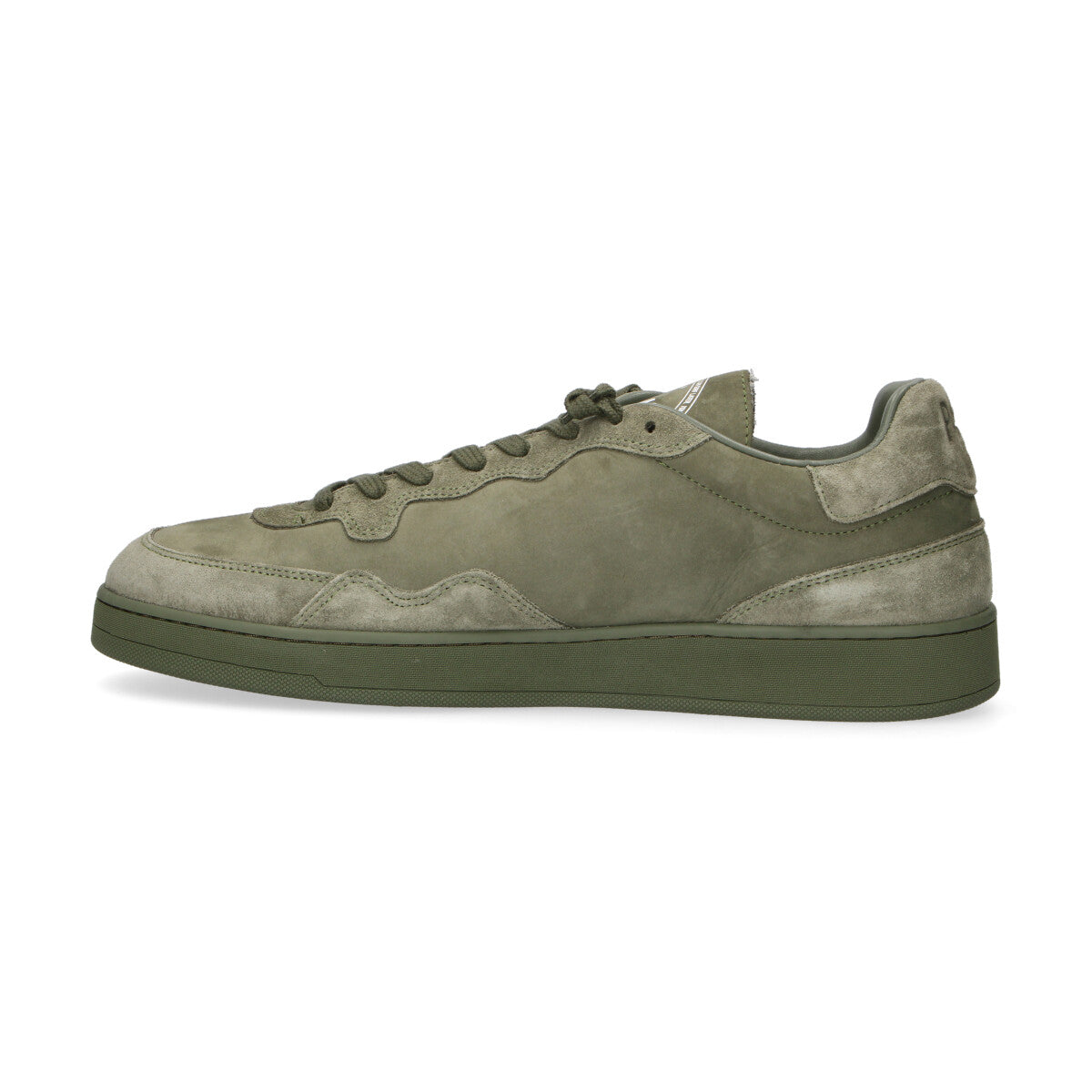 P448 sneaker Vert in camoscio verde
