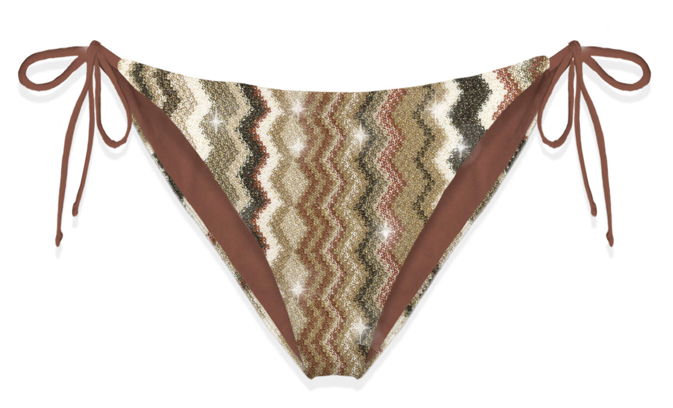 Mc2 Saint Barth slip virgo rachel chevron multic