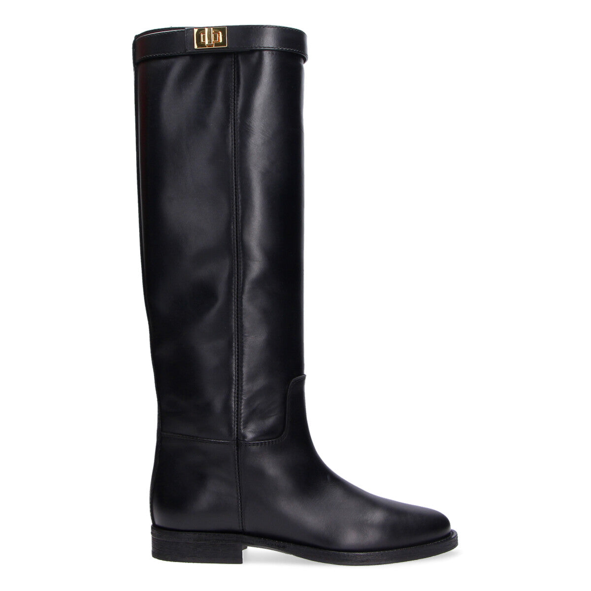 Via Roma 15 stivale senza alzatacco con cinturino