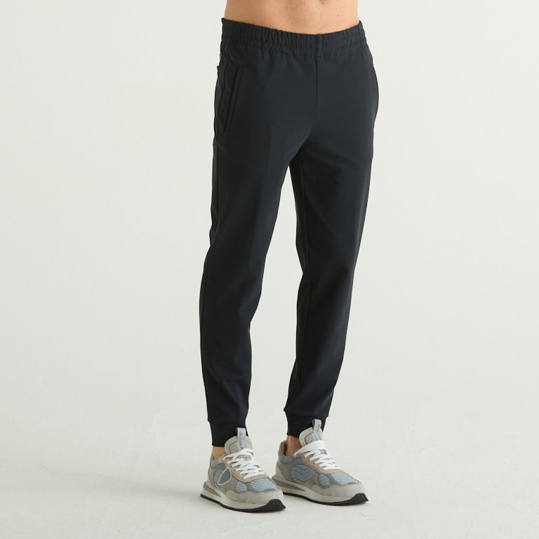 RRD pantalone elegante in tessuto tecnico blu