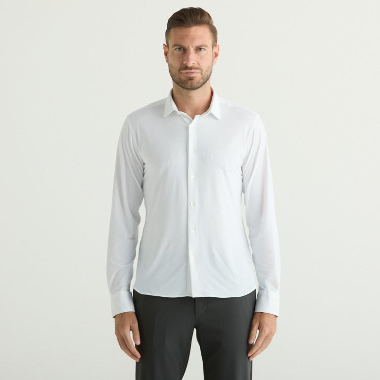 RRD camicia oxford in tessuto bianco