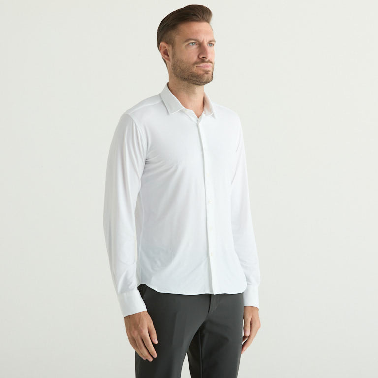 RRD camicia oxford in tessuto bianco