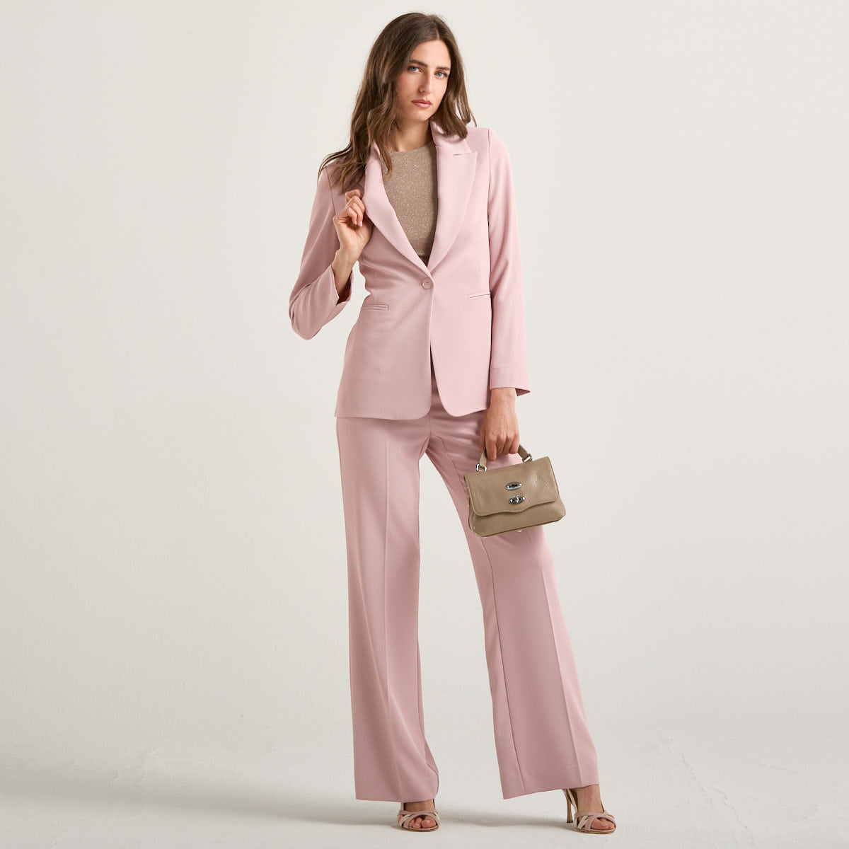 Souvenir completo giacca e pantalone rosa