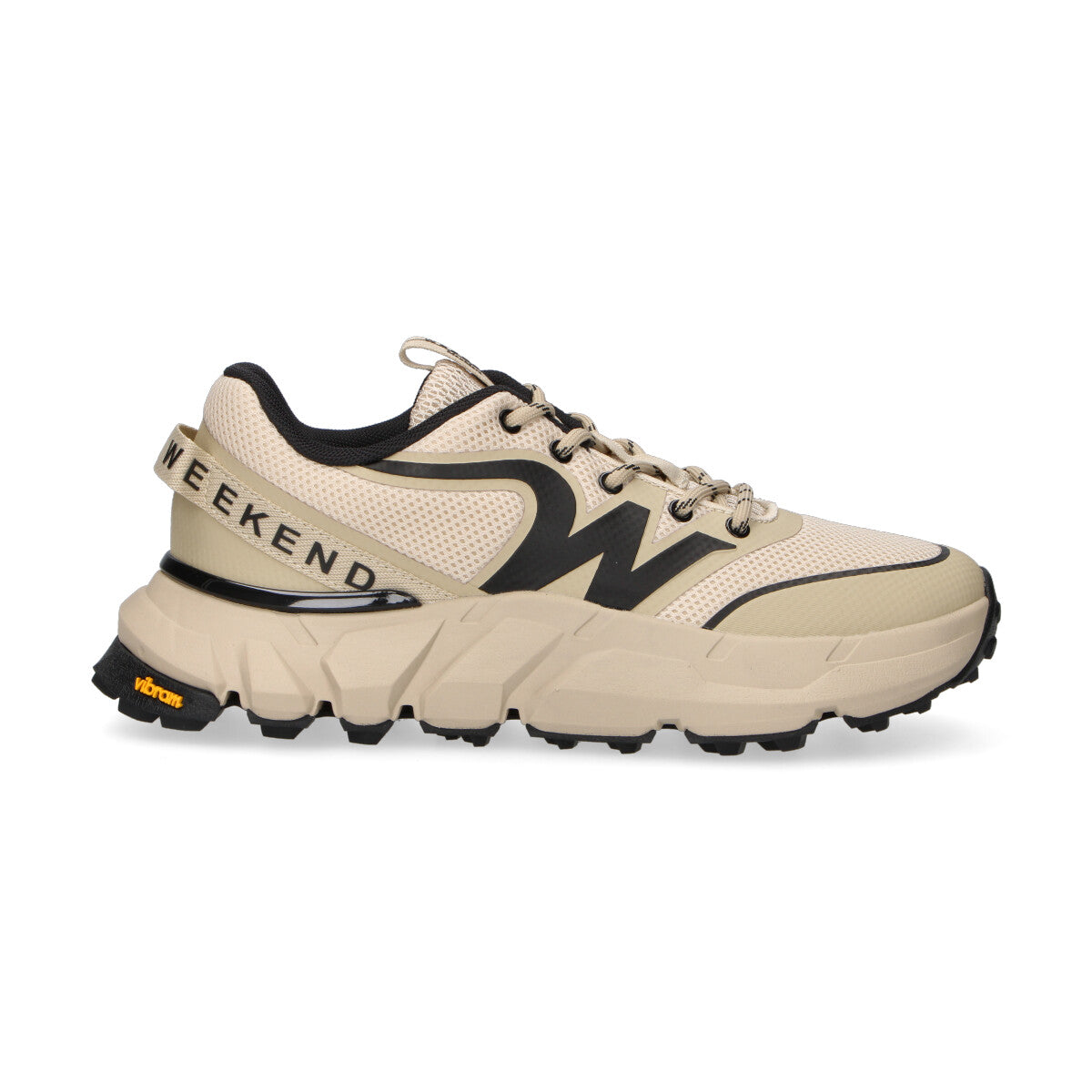 Max Mara Weekend sneaker rete tecnica beige