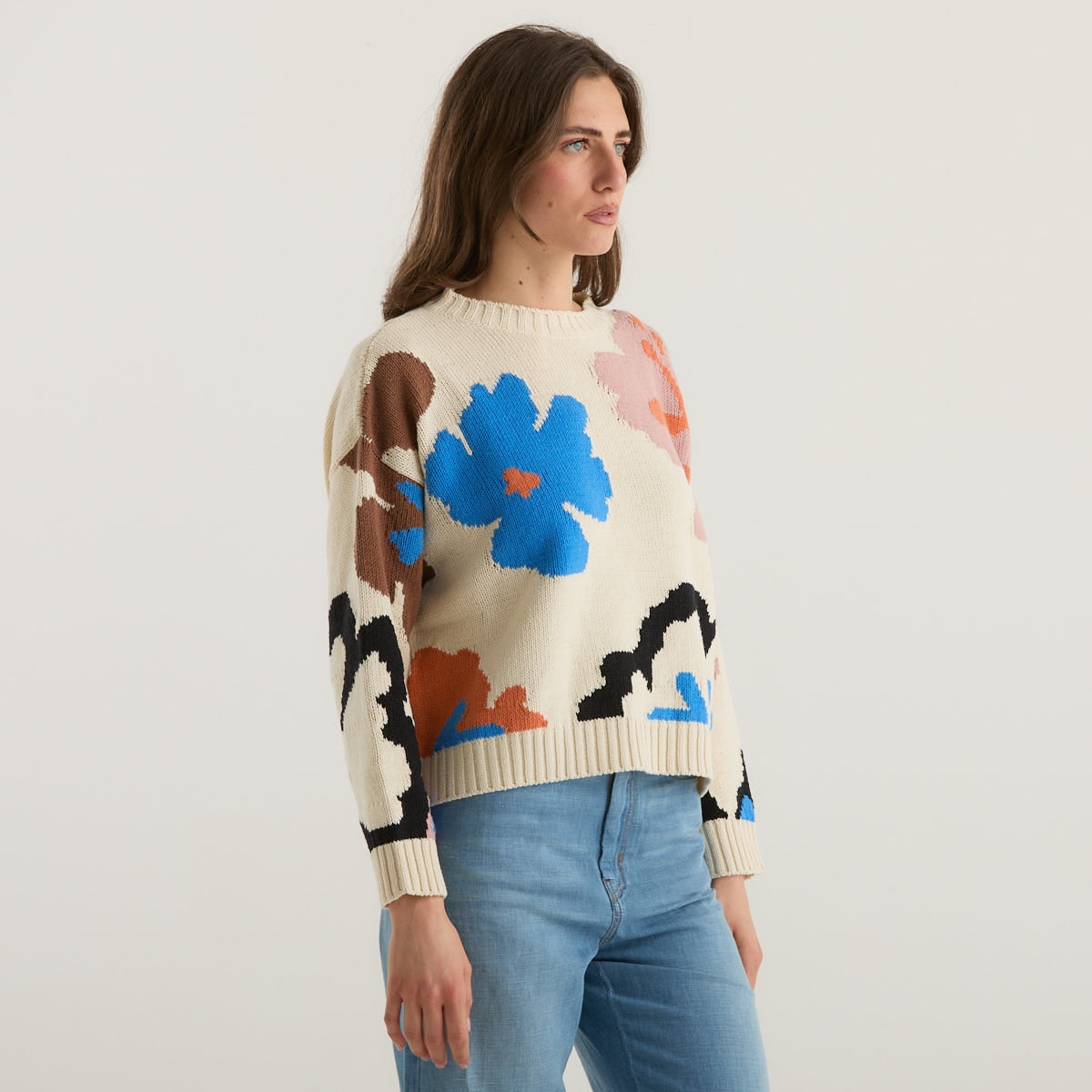 MaxMara maglia girocollo fantasia