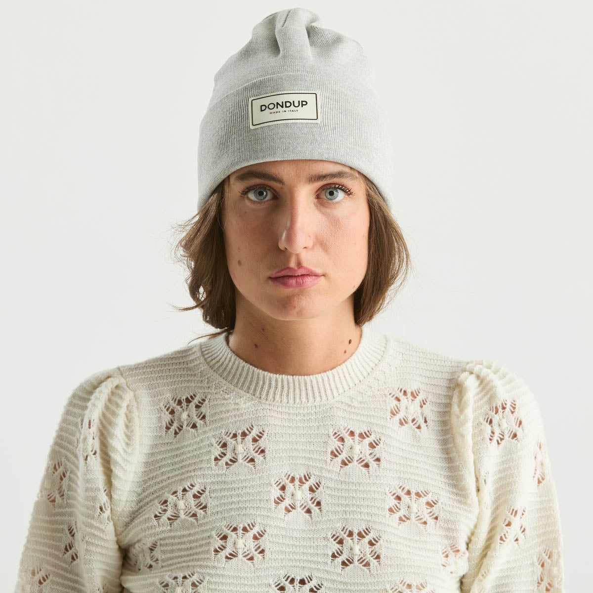 Dondup berretto grigio