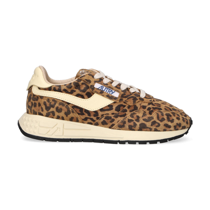 Autry sneaker Reelwind Low in camoscio maculato