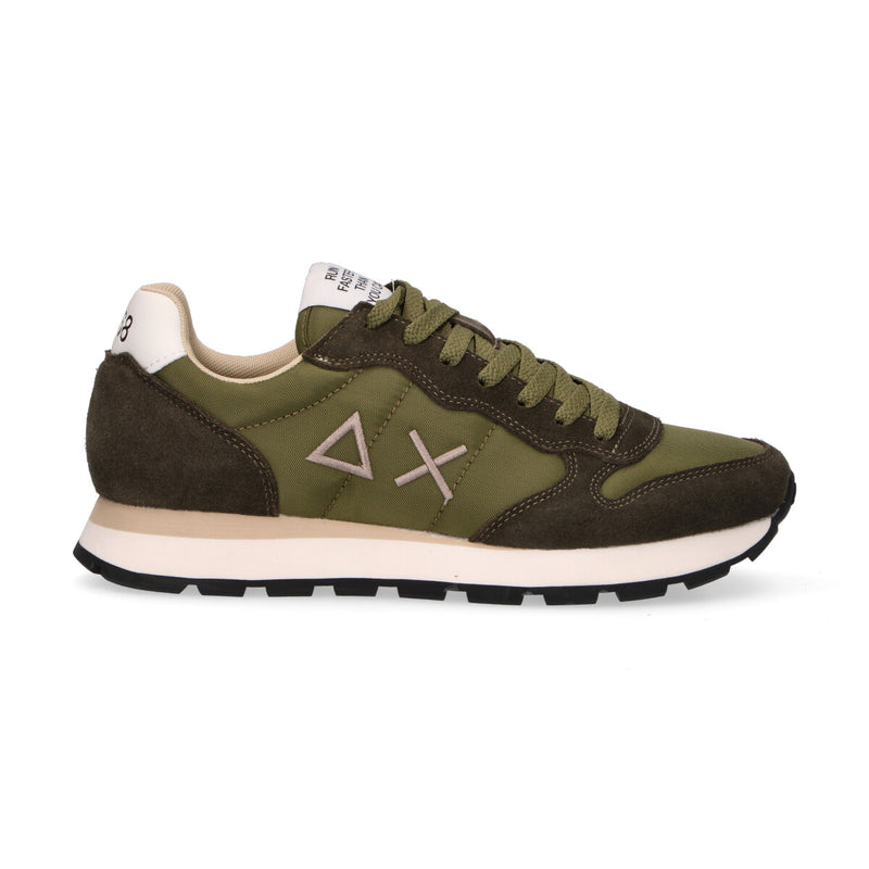 Sun68 sneaker Tom Solid in nylon verde