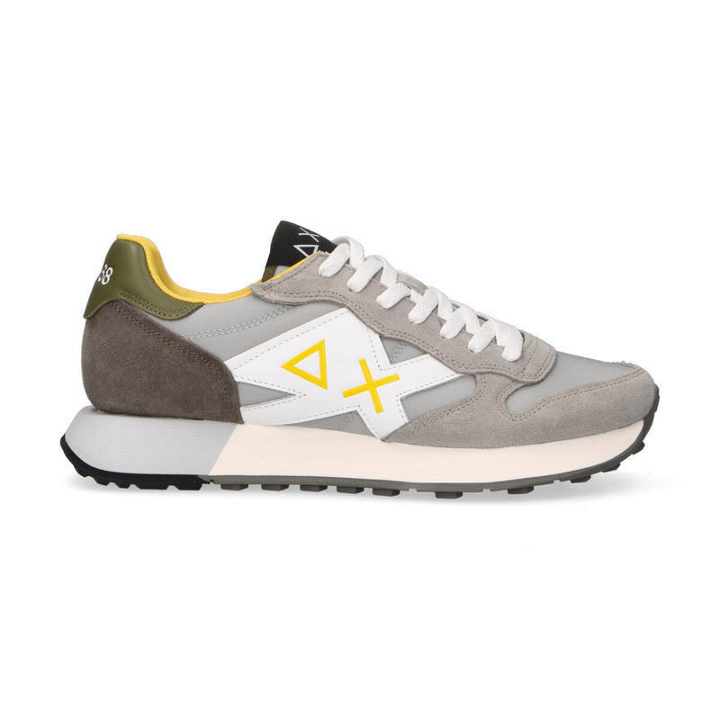 Sun68 sneaker Jaki 2.0 Solid nylon grigio chiaro