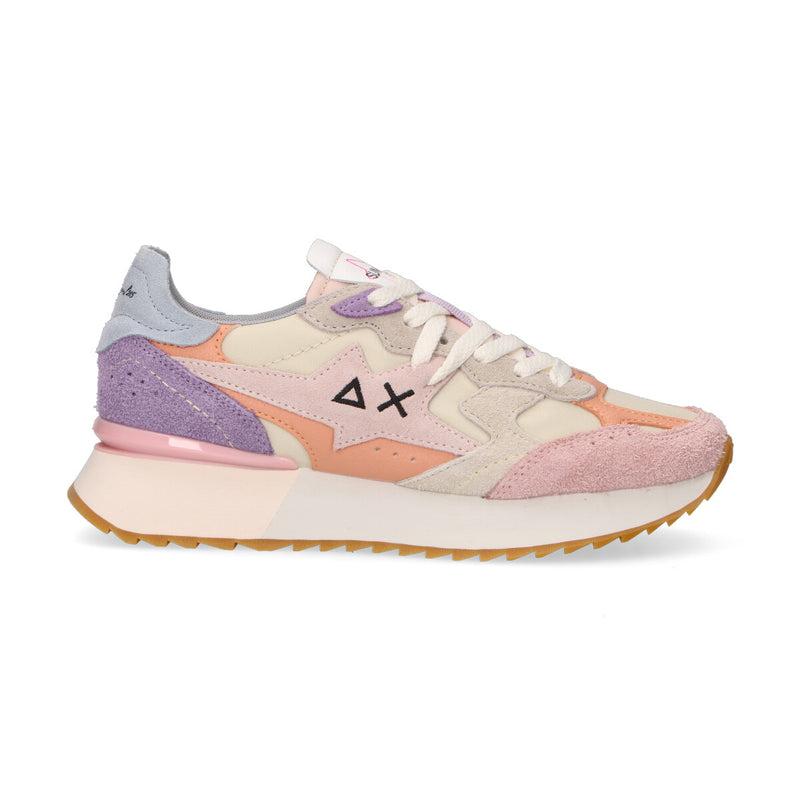 Sun68 sneaker Stargirl Multicolor Option in nylon