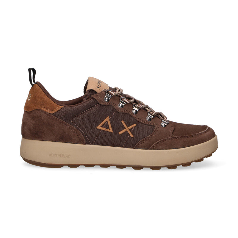 Sun68 sneaker Genius Solid marrone
