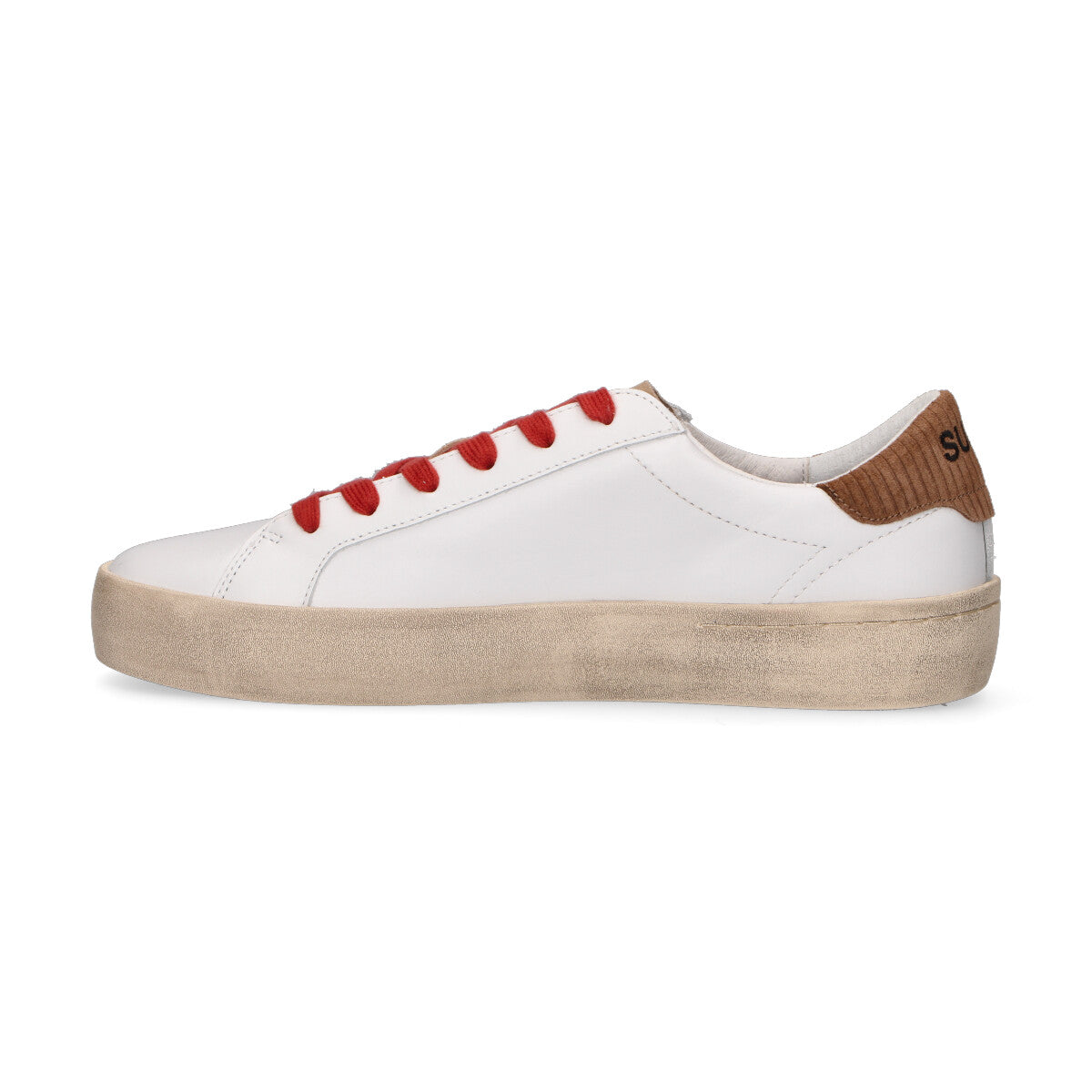 Sun68 sneaker Street Leather bianca beige