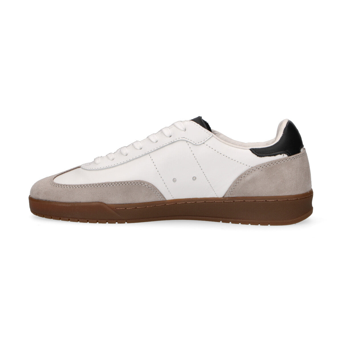 Sun68 sneaker California Sun Leather bianca nera