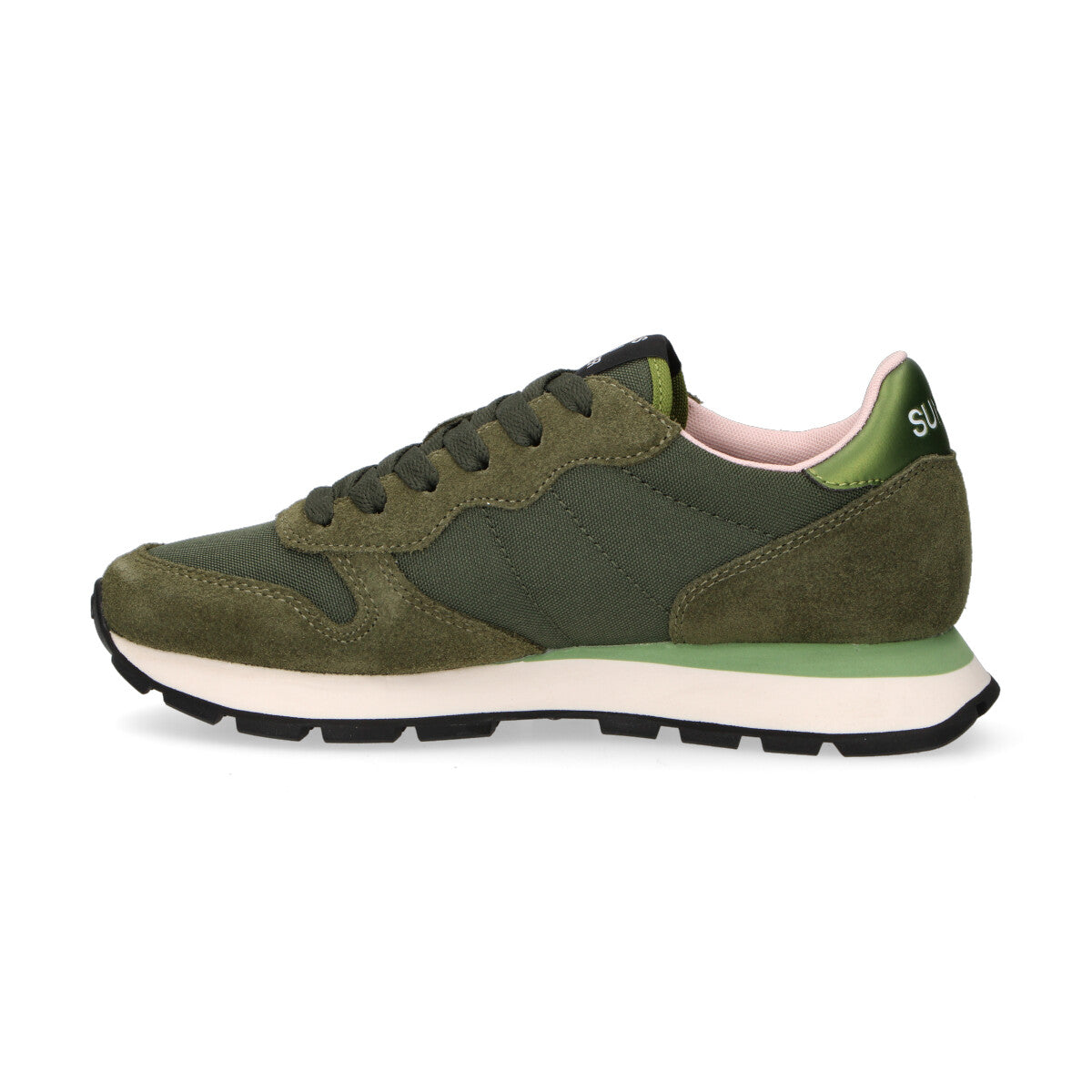 Sun68 sneaker Ally Solid camoscio verde