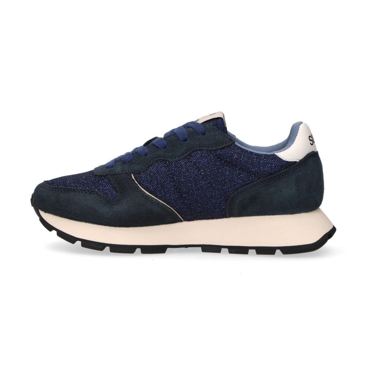 Sun68 sneaker Ally Glitter Textile blu