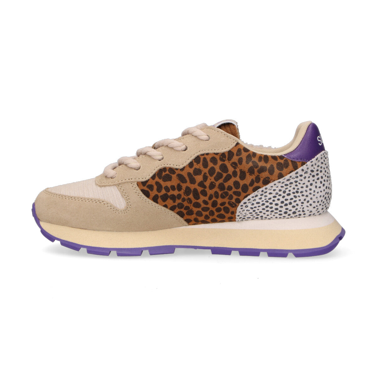 Sun68 sneaker Ally Winter teddy beige