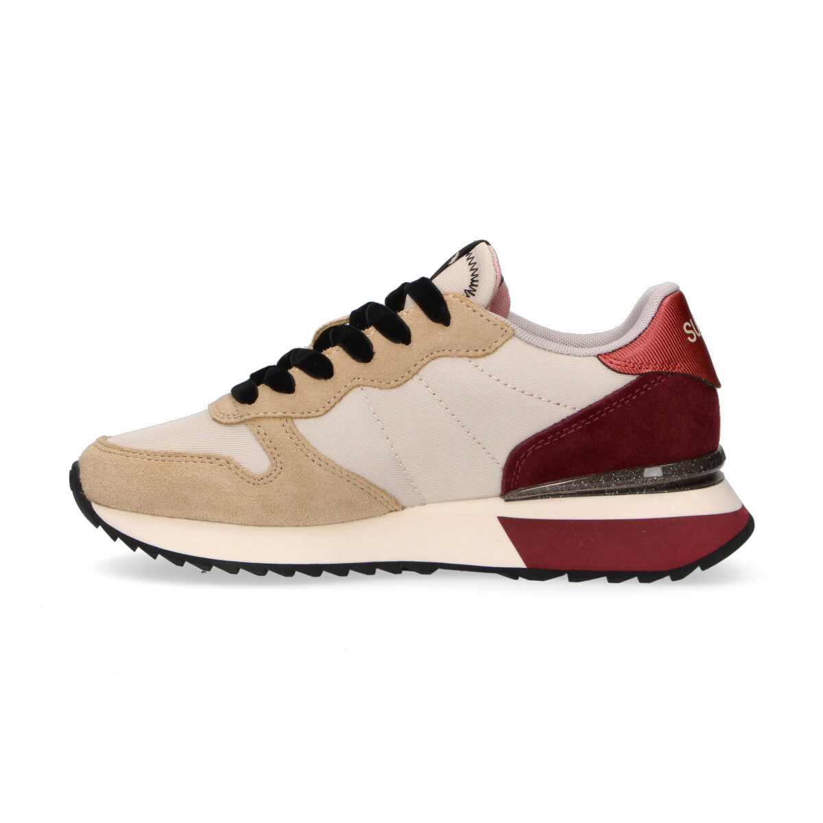 Sun68 sneaker Stargirl glitter logo panna